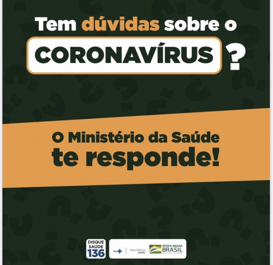 Dúvidas sobre Coronavírus
