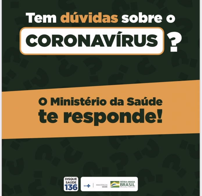 Dúvidas sobre Coronavírus