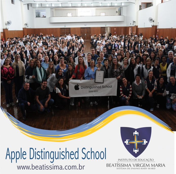 Beá é uma Apple Distinguished School!